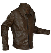 Pelle Pelle Classic Brown Leather Biker Jacket